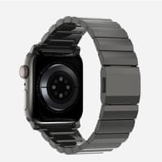 Tech-protect Steel řemínek na Apple Watch 42/44/45/49mm, black