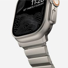 Tech-protect Steel řemínek na Apple Watch 42/44/45/49mm, titanium