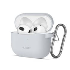 Tech-protect Silicone Hook pouzdro na Apple AirPods 3, šedé