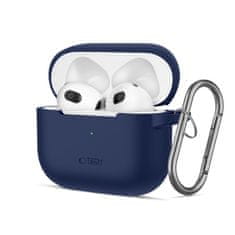 Tech-protect Silicone Hook pouzdro na Apple AirPods 3, tmavěmodré