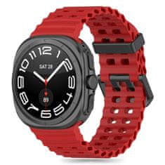 Tech-protect Iconband řemínek na Samsung Galaxy Watch Ultra 47mm, crimson red