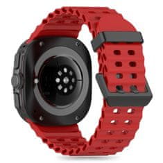 Tech-protect Iconband řemínek na Samsung Galaxy Watch Ultra 47mm, crimson red