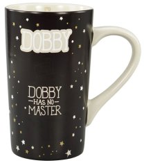 CurePink Keramický proměňovací latte hrnek Harry Potter: Dobby (objem 500 ml)