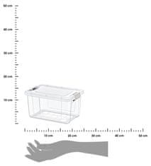 Dekorstyle Úložný box Something 1250 ml čirý 