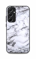 TopQ Kryt LUXURY Samsung A15 pevný Marble White 128821