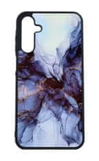 TopQ Kryt Marble Samsung A15 pevný Smoky Blue 128707