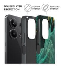 TopQ Kryt AURIX Xiaomi Redmi Note 13 pevný Green Lagoon 127182