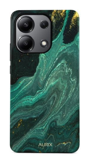 TopQ Kryt AURIX Xiaomi Redmi Note 13 Pro pevný Green Lagoon 127119