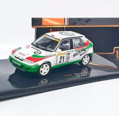 IXO MODELS Škoda Felicia Kit Car, No.21, Rallye Monte Carlo, 1997 Sibera/Gross- IXO 1:43