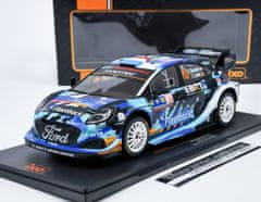 IXO MODELS FORD PUMA Rally1 #13 G.Munster/L.Louka Central European Rallye 2023 IXO 1:18