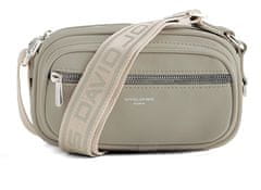 David Jones Dámská crossbody kabelka CM6907A Taupe