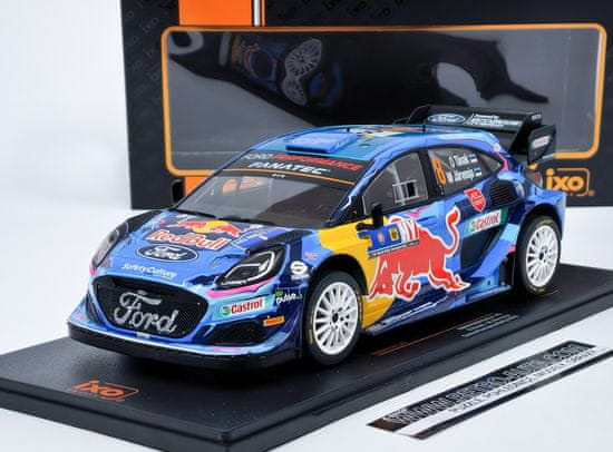 IXO MODELS FORD PUMA Rally1 #8 O.Tanak/M.Jarveoja Central European Rallye 2023 IXO 1:18