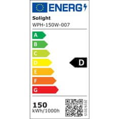 Solight high bay, 150W, 21000lm, 120°, Samsung LED, Lifud driver, 5000K, 1-10V stmívání, WPH-150W-007