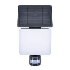 Solight LED solární osvětlení se senzorem, 11W, 1200lm, 3 CCT, Li-Ion, černá, WO785-1