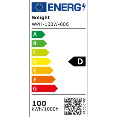 Solight high bay, 100W, 14000lm, 120°, Meanwell, 5000K, UGR