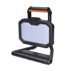 Solight LED reflektor 20W, přenosný, nabíjecí, 2000lm, oranžovo-černý, WM-20W-RE