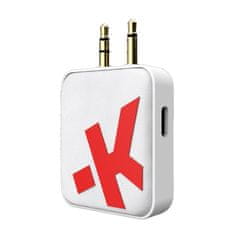 Skross bezdrátový audio adaptér, vysílač-přijímač 2v1, Bluetooth, 3,5mm mini jack, DCWA02