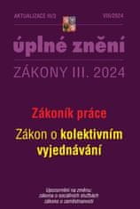 Aktualizace 2024 III/3 - Zákoník práce - O kolektivním vyjednávání