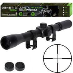 Genetic 2644 Puškohled 4x20 mm, montáž na 11 mm