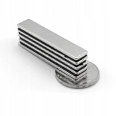 Pronett Silný neodymový magnet 20x10x1,5mm 10 ks