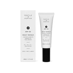 Pestle & Mortar Hydratační a rozjasňující pleťový krém SPF 50 Daily Shield (Facial Sunscreen) 50 ml