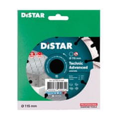 DISTAR DIAMANTOVÝ ŘEZNÝ KOTOUČ 1A1RSS 115 TECHNIC ADVANCED