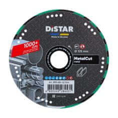 DISTAR DiStar DIAMANTOVÝ ŘEZACÍ ČEPEL 1A1R V 125 METAL CUTTER