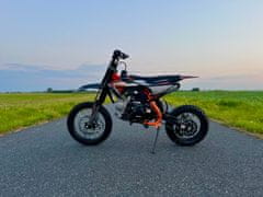 Leramotors Pitbike CANNON 125ccm 4T 14/12 E-START - oranžová