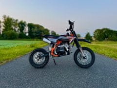 Leramotors Pitbike CANNON 125ccm 4T 14/12 E-START - oranžová