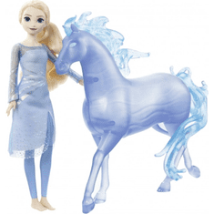 Disney Frozen Mattel Frozen - Panenka Elsa s vodním koněm Nokk..