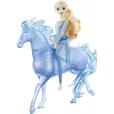 Disney Frozen Mattel Frozen - Panenka Elsa s vodním koněm Nokk..