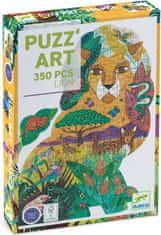 Djeco Obrysové puzzle Lev 350 dílků