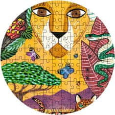 Djeco Obrysové puzzle Lev 350 dílků