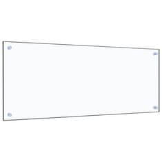 Vidaxl Kuchyňský panel průhledný 100 x 40 cm tvrzené sklo