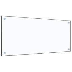 Vidaxl Kuchyňský panel průhledný 90 x 40 cm tvrzené sklo