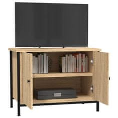 Vidaxl TV skříňka s dvířky dub sonoma 60 x 35 x 45 cm kompozitní dřevo