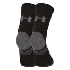 Under Armour 3PACK ponožky černé (1379530 001) - velikost M