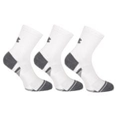 Under Armour 3PACK ponožky bílé (1379530 100) - velikost M