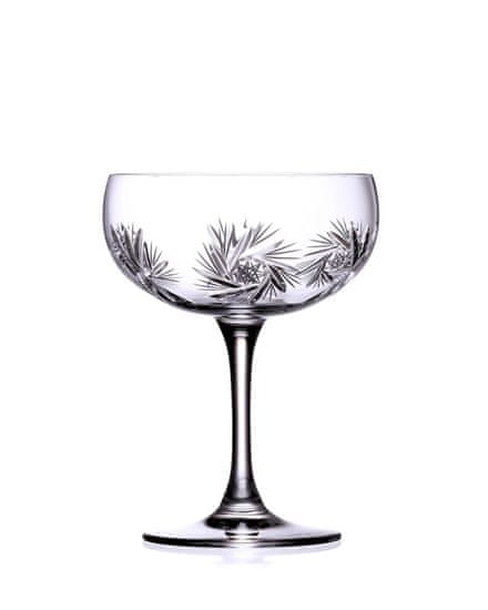 Bohemia Crystal Bohemia Crystal Ručně broušené sklenice na aperitiv a koktejly Větrník 280ml (set po 2ks)