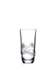 Bohemia Crystal Bohemia Crystal Ručně broušené sklenice na vodu, nealko a koktejl Mašle 300ml (set po 6ks)