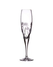 Bohemia Crystal Ručně broušené sklenice na šampaňské 200ml (set po 2ks)