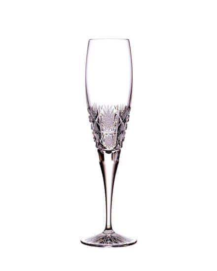 Bohemia Crystal Ručně broušené sklenice na šampaňské Maia 200ml (set po 2ks)