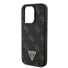 Guess Originální zadní kryt New 4G Triangle GUHCP16LPG4GPK pro iPhone 16 Pro Max černý