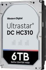 Western Digital Ultrastar DC HC310 / 7K6 3.5in 6TB 256MB SATA 512E SE (náhrada WD6002FRYZ)