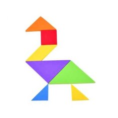 JOKOMISIADA Tangram: Pěnové puzzle – hlavolam