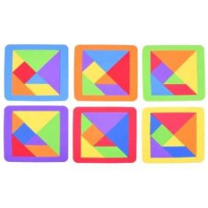 JOKOMISIADA Tangram: Pěnové puzzle – hlavolam