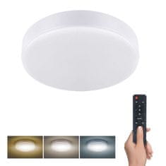 Solight  LED svítidlo LECCE CCT 50W, 3000lm, 40cm, dálkový ovladač, stmívatelné, bílé