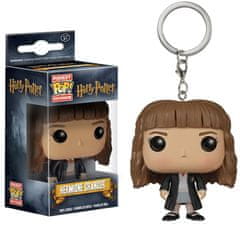 CurePink 3D přívěsek na klíče POP! Harry Potter: Hermiona Grangerová (výška 4 cm)