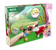 Brio Disney Princess Vlakový set Sněhurky a zvířátek