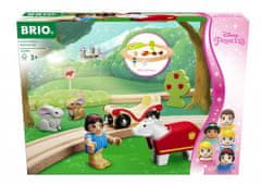 Brio Disney Princess Vlakový set Sněhurky a zvířátek